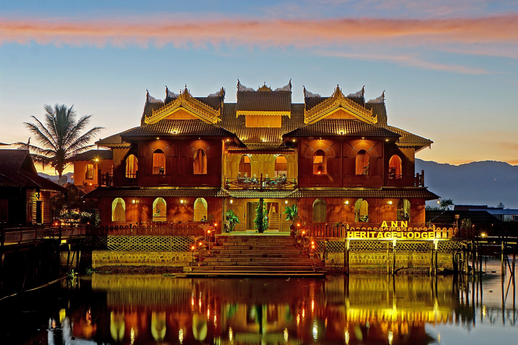 Ann Heritage Lodge Inle Lake Екстер'єр фото